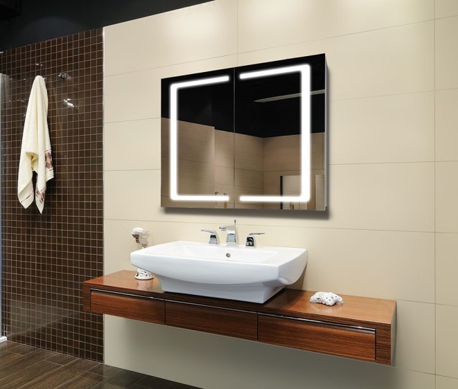 Дзеркальна шафка Andrea + Bluetooth - Фото 4