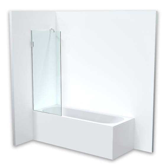 Шторка для душа Danube 140x70 праворуч - Фото 1