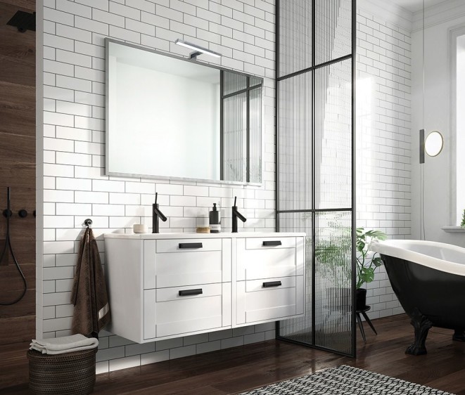 Дзеркало alu 001 + Consol 01 - Фото 3