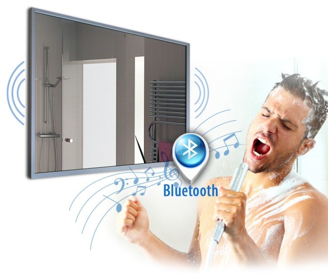 Дзеркало alu 001 + Bluetooth - Фото 2