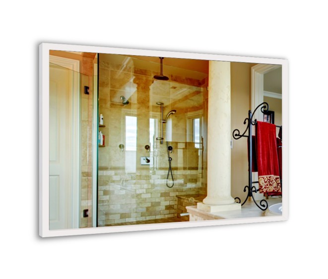 Дзеркало alu 001 White - Фото 1