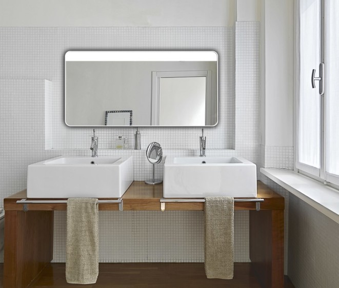 Дзеркало Diana Inox White - Фото 3