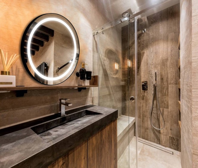 Дзеркало Silvia Inox Black - Фото 4