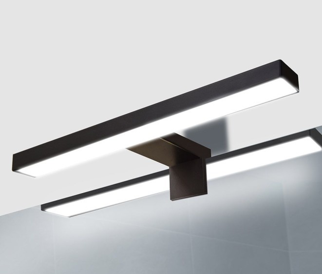 Дзеркало Shape 04 + Consol 01 Black - Фото 1