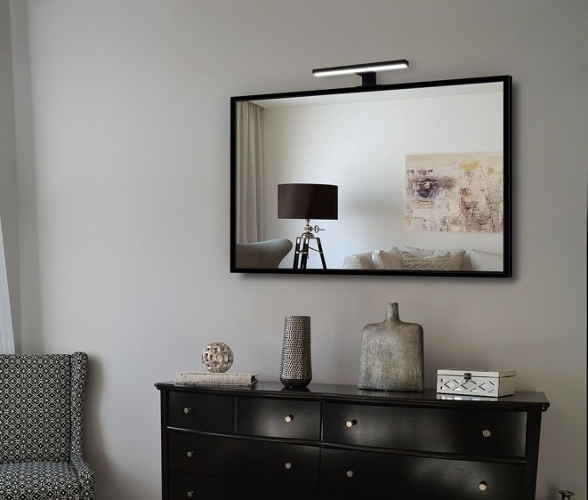 Дзеркало alu 001 + Consol 01 Black - Фото 3