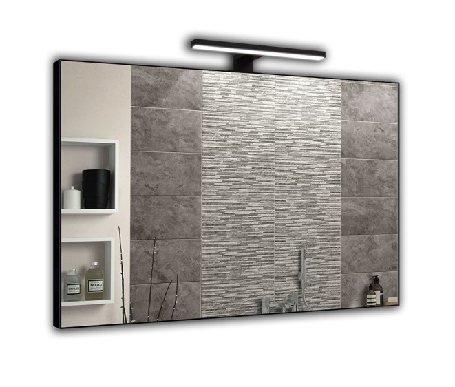 Дзеркало alu 008 + Consol 01 Black - Фото 1