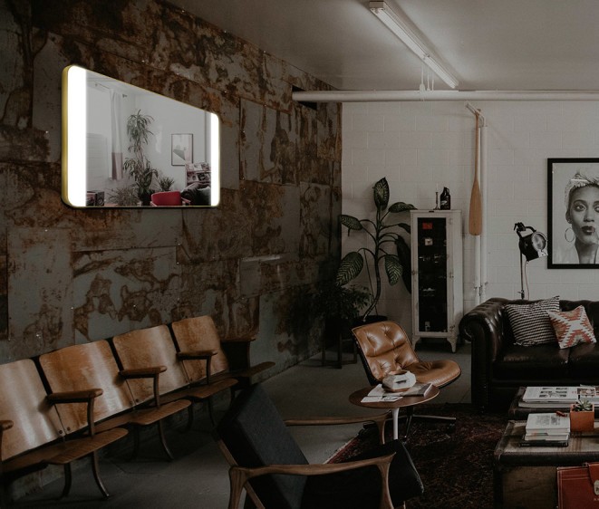 Дзеркало Sabina Inox Gold - Фото 3