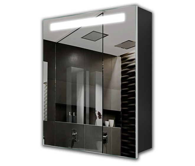 Дзеркальна шафка Ernesto Black - Фото 1 Дзеркальна шафка Ernesto Black - Фото 1