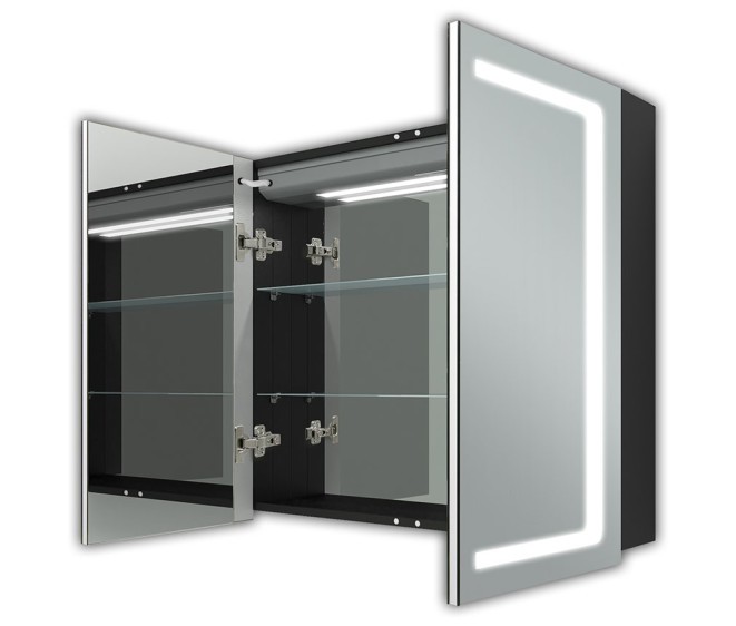 Дзеркальна шафка Andrea Black - Фото 3