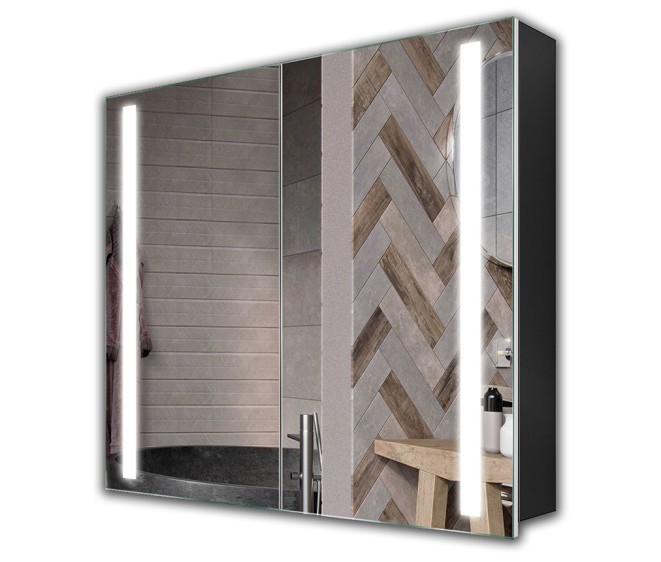 Дзеркальна шафка Biaggio Black - Фото 1 Дзеркальна шафка Biaggio Black - Фото 1