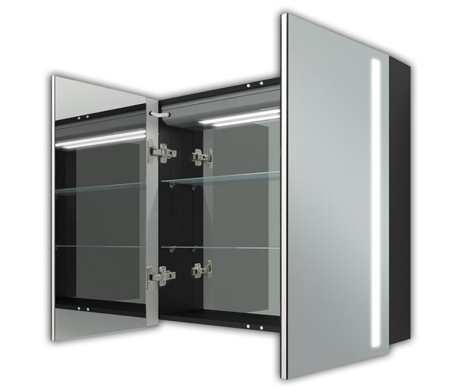 Дзеркальна шафка Biaggio Black - Фото 3 Дзеркальна шафка Biaggio Black - Фото 3