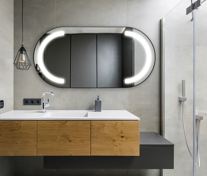 Дзеркало Alessandra Inox Black - Фото 4