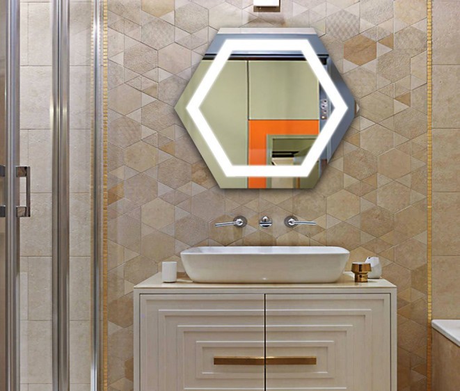 Дзеркало Hexagon H LED - Фото 2