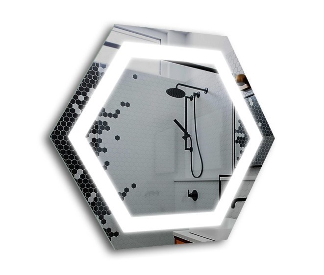 Дзеркало Hexagon H LED - Фото 3