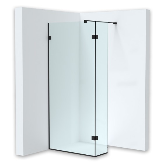 Перегородка для душу Dorado Black - Фото 1