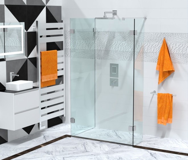 Перегородка для душу Columba - Фото 2