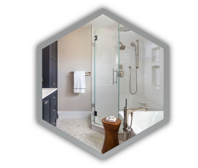 Дзеркало Hexagon Alu - Фото 1