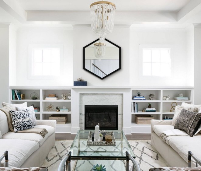 Дзеркало Hexagon Alu Black - Фото 4