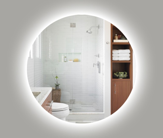 Дзеркало Shape 01 60x60 + амбилайт - Фото 1