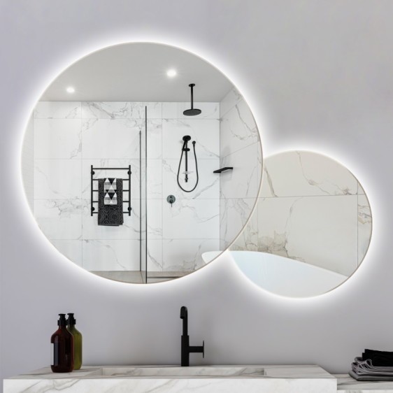 Дзеркало Circles + амбилайт - Фото 6