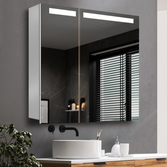 Дзеркальна шафка Atlant LED 202 70x70 - Фото 7