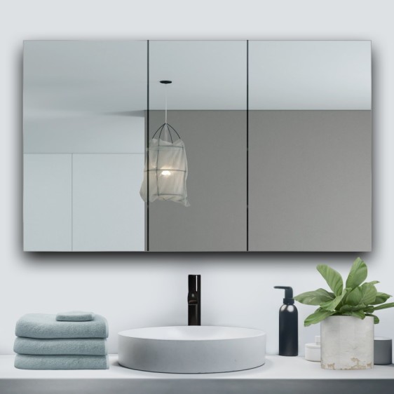 Дзеркальна шафка Atlant 301 Black - Фото 7