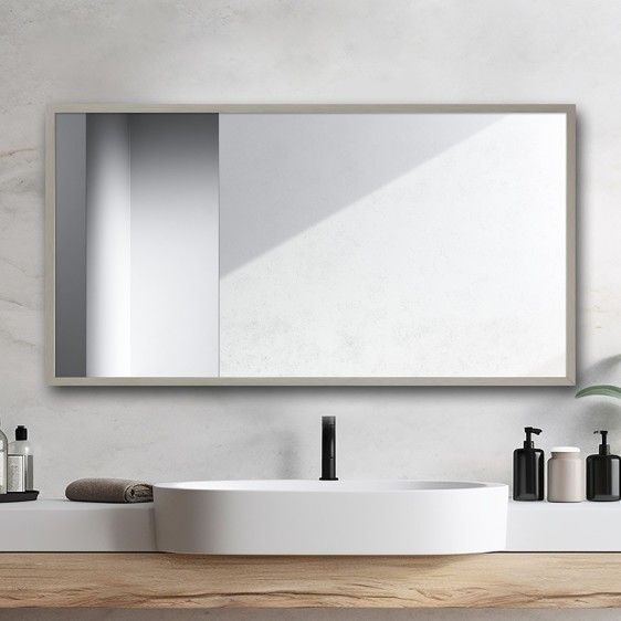 Дзеркало alu 001 Inox - Фото 5