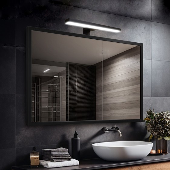 Дзеркало alu 001 + Consol 01 Black - Фото 8