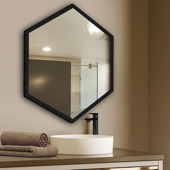 Дзеркало Hexagon Alu Black - Фото 7