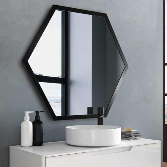 Дзеркало Hexagon Alu H Black - Фото 6 Дзеркало Hexagon Alu H Black - Фото 6