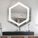 Дзеркало Hexagon LED - Фото 5